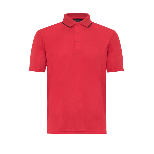 Red Dry Fit Premium Short Sleeve Polo Shirt For Men